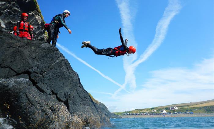Cliff Diving Coasteering